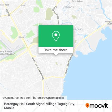zip code south signal taguig|South Signal Village Map .